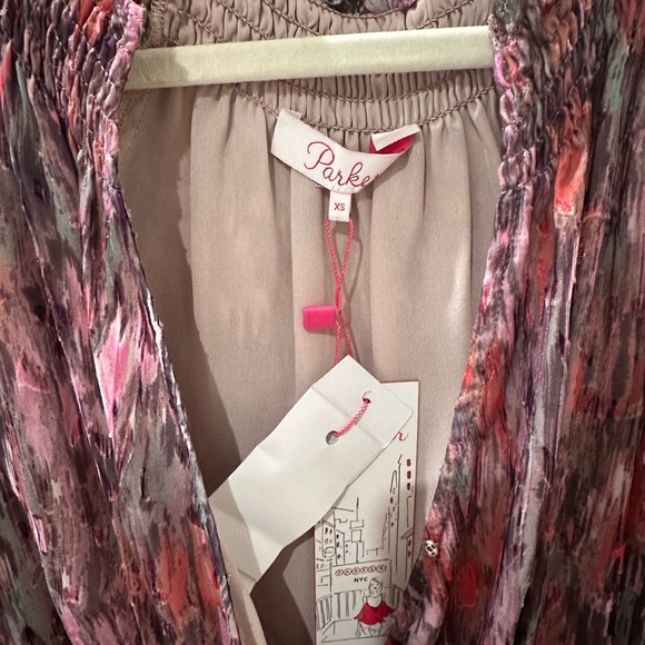 PARKER Parma Burnout Dress in Batik Multi NWT - Picture 4 of 4